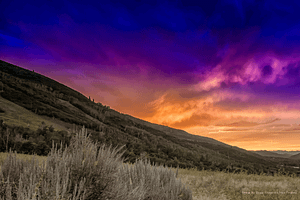 Photo of Park City, Utah sunset by Boyce Fitzgerald from Pixabay
